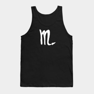 Scorpio Horoscope Sign Tank Top